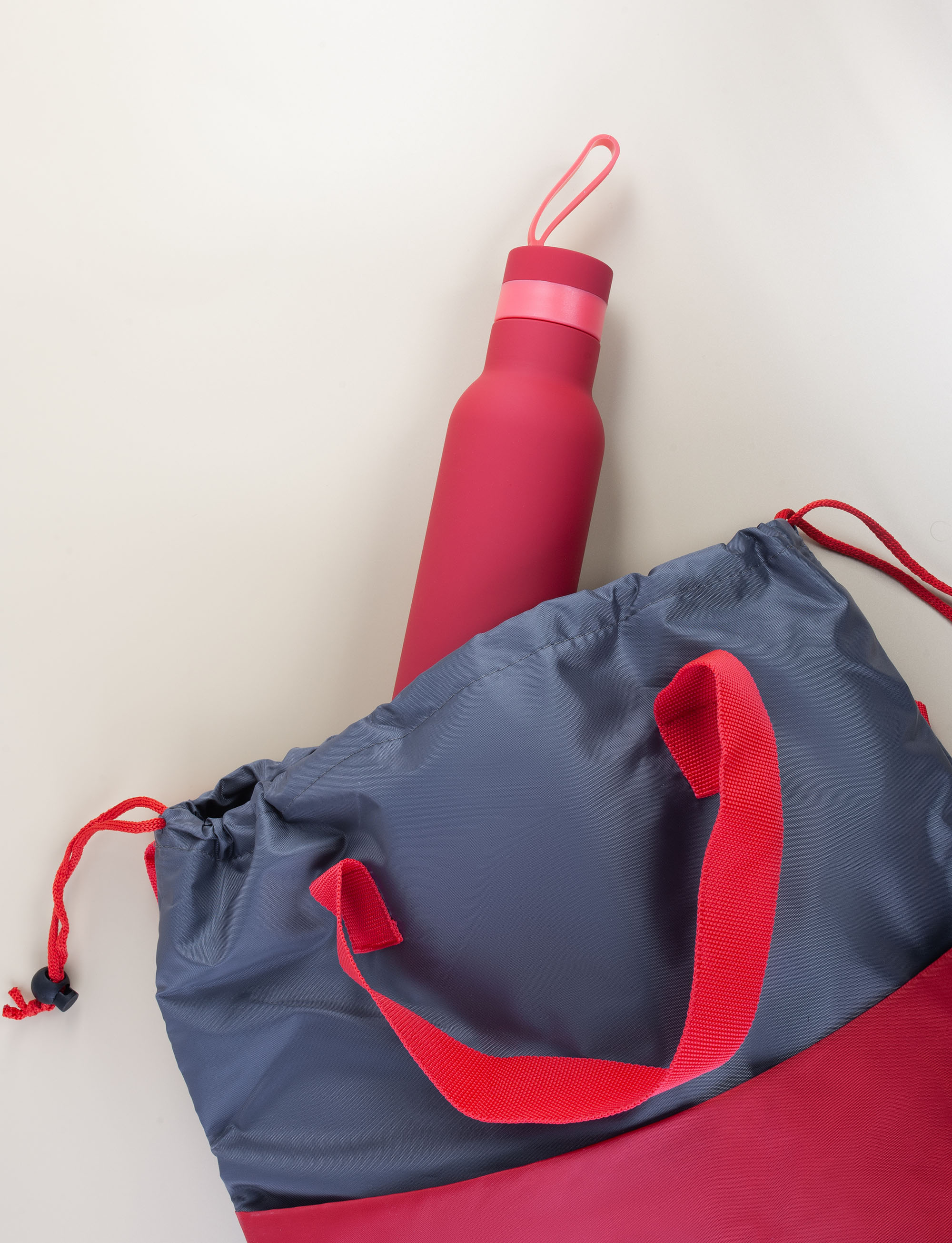 Бутылка для воды "Фитнес" 700 мл, покрытие soft touch