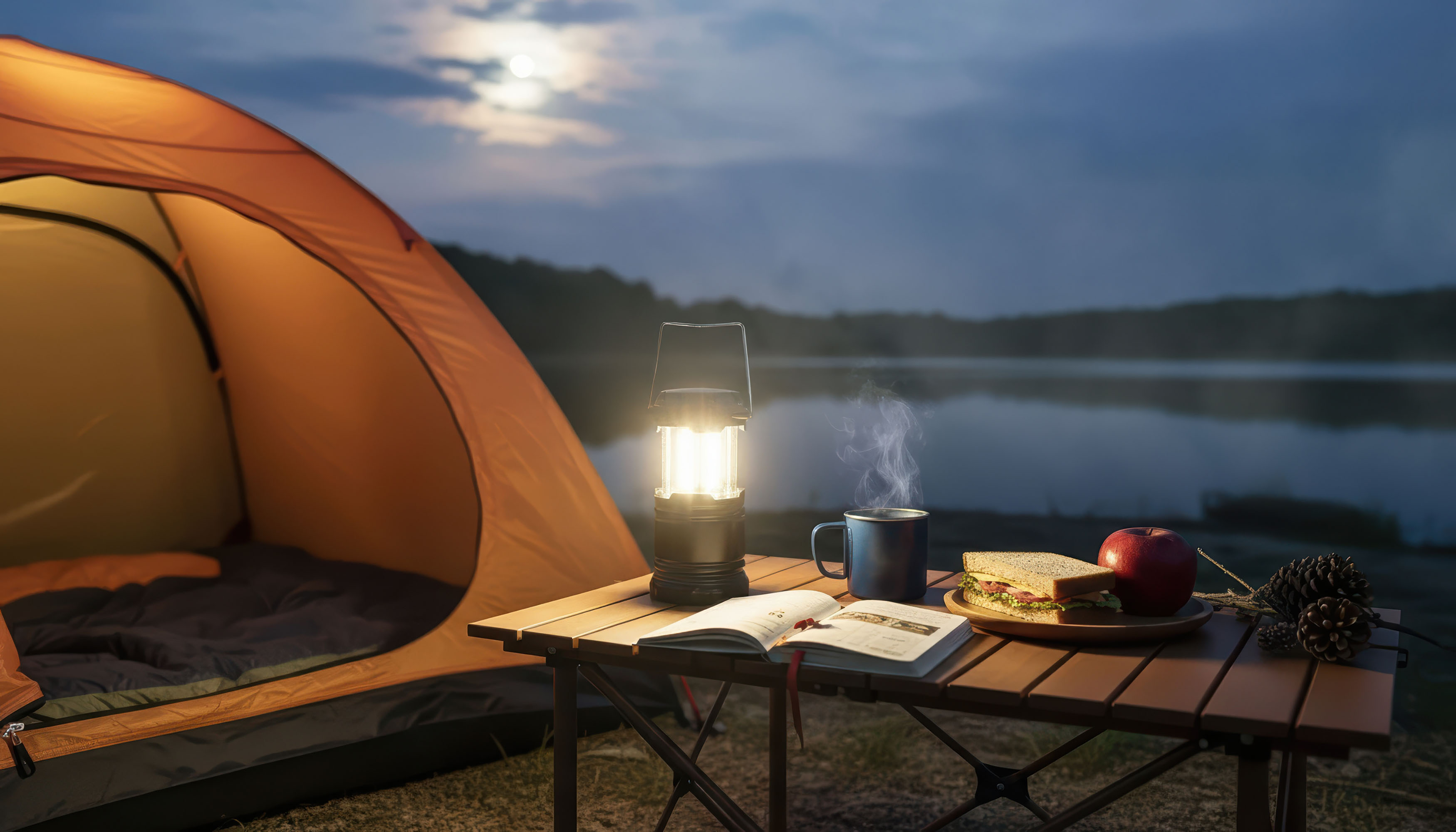 Туристический led-фонарь "Compass" 360 