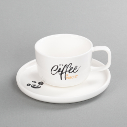 Чайная пара "Гармония" с нанесением капсула "Бисквит"