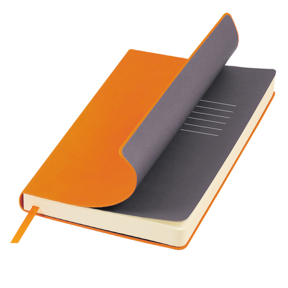 Подарочный набор Portobello/Sky оранжевый (Ежедневник недат А5, Ручка, Смарт браслет)