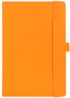 Ежедневник Portobello Trend, Alpha, недатированный, оранжевый/коричневый