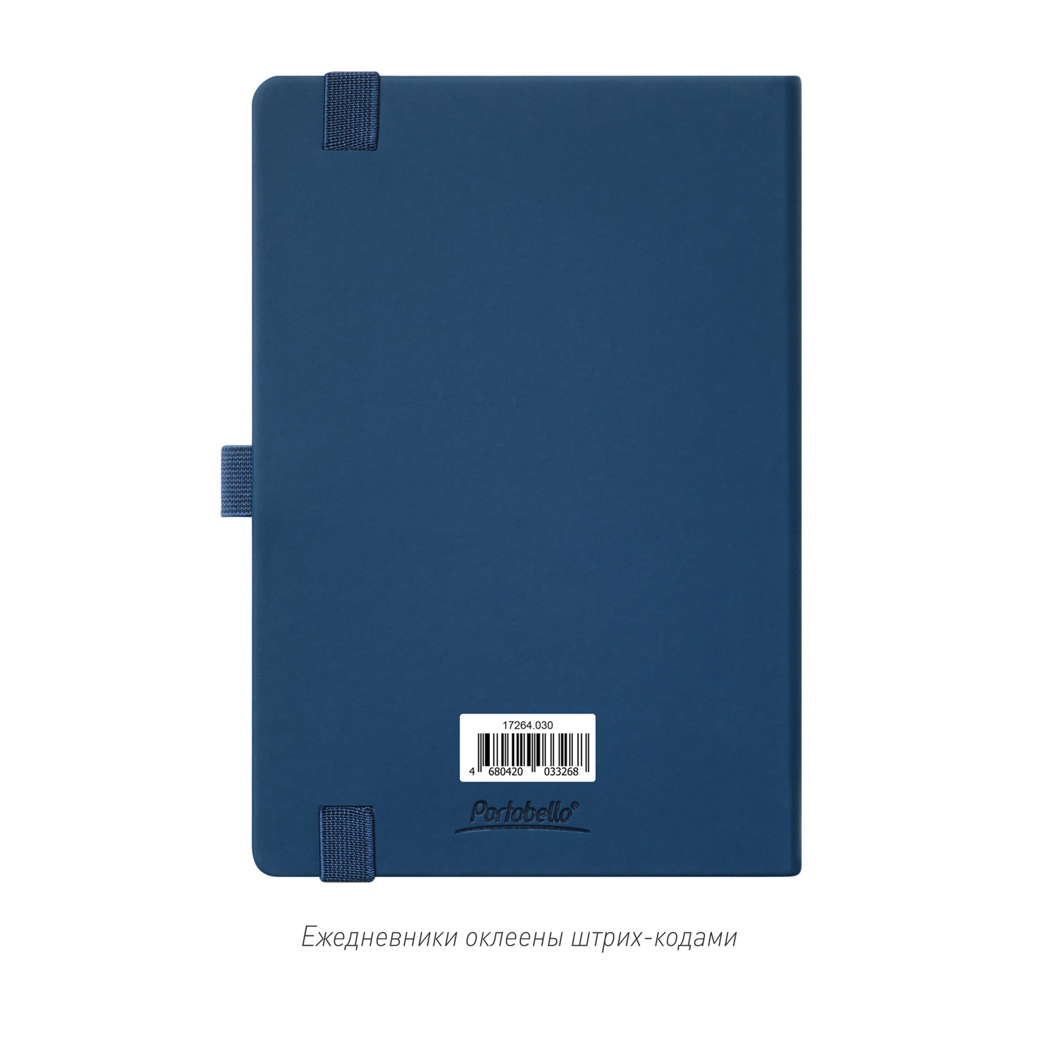 Ежедневник Alpha недатированный, синий/голубой