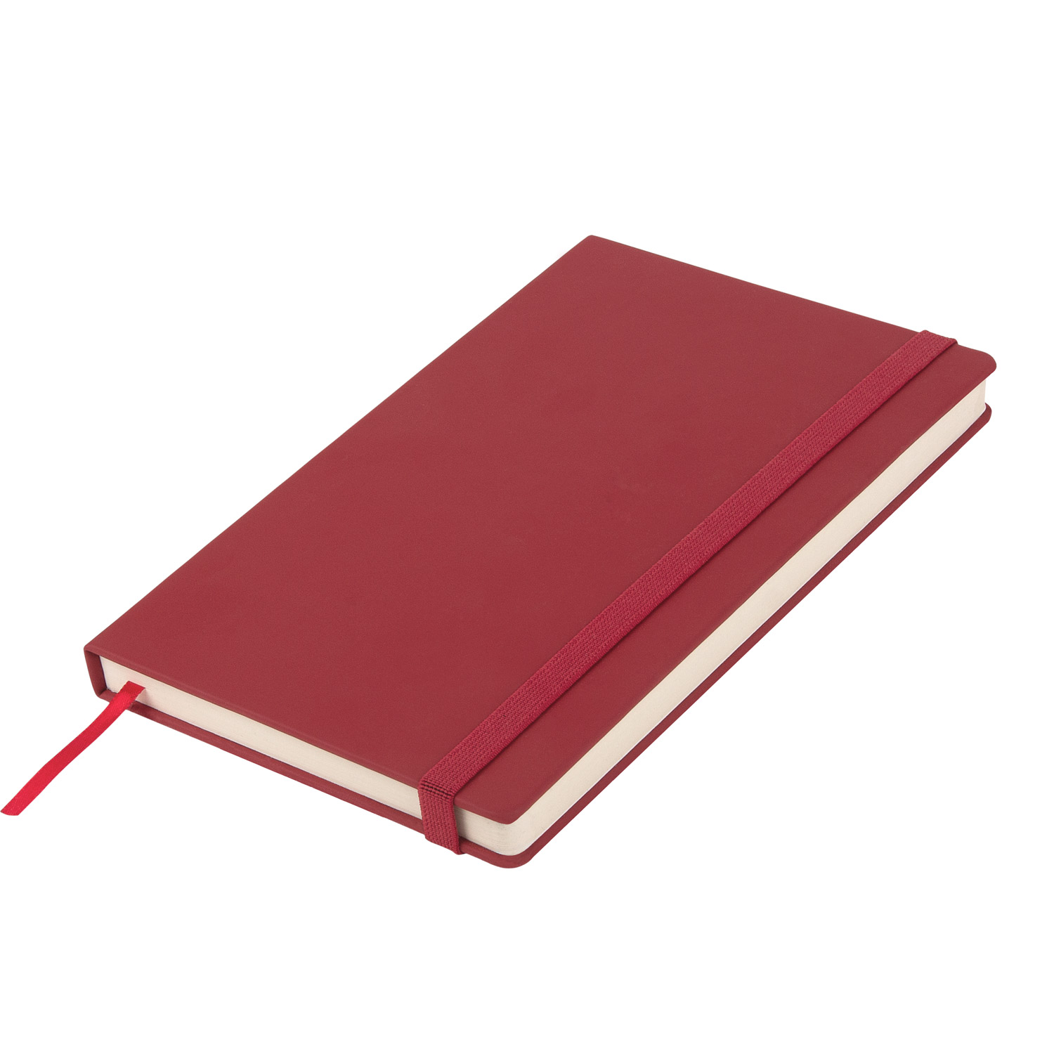 Ежедневник недатированный Alpha BtoBook, красный (без упаковки, без стикера)