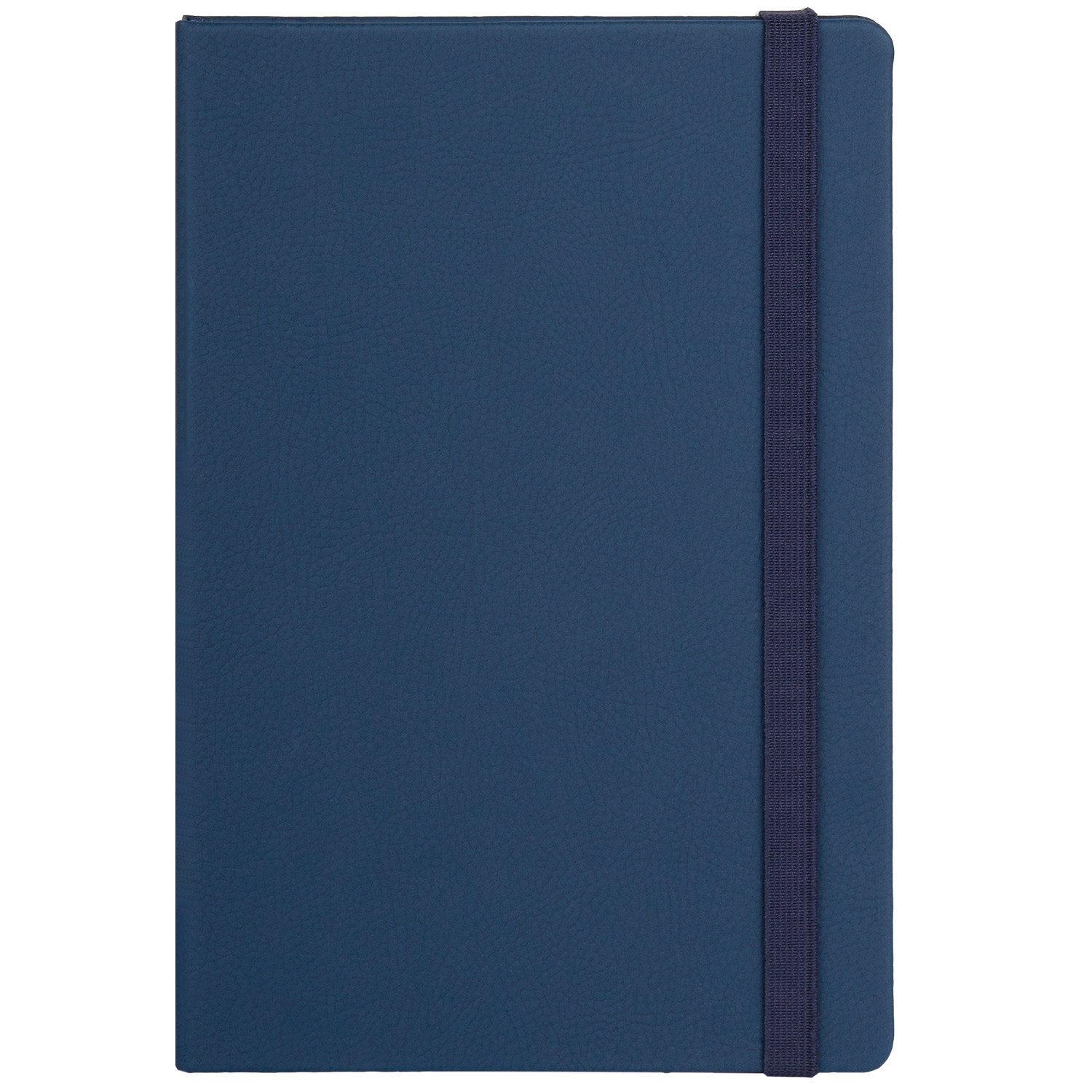 Ежедневник недатированный Marseille soft touch BtoBook, синий (без упаковки, без стикера)