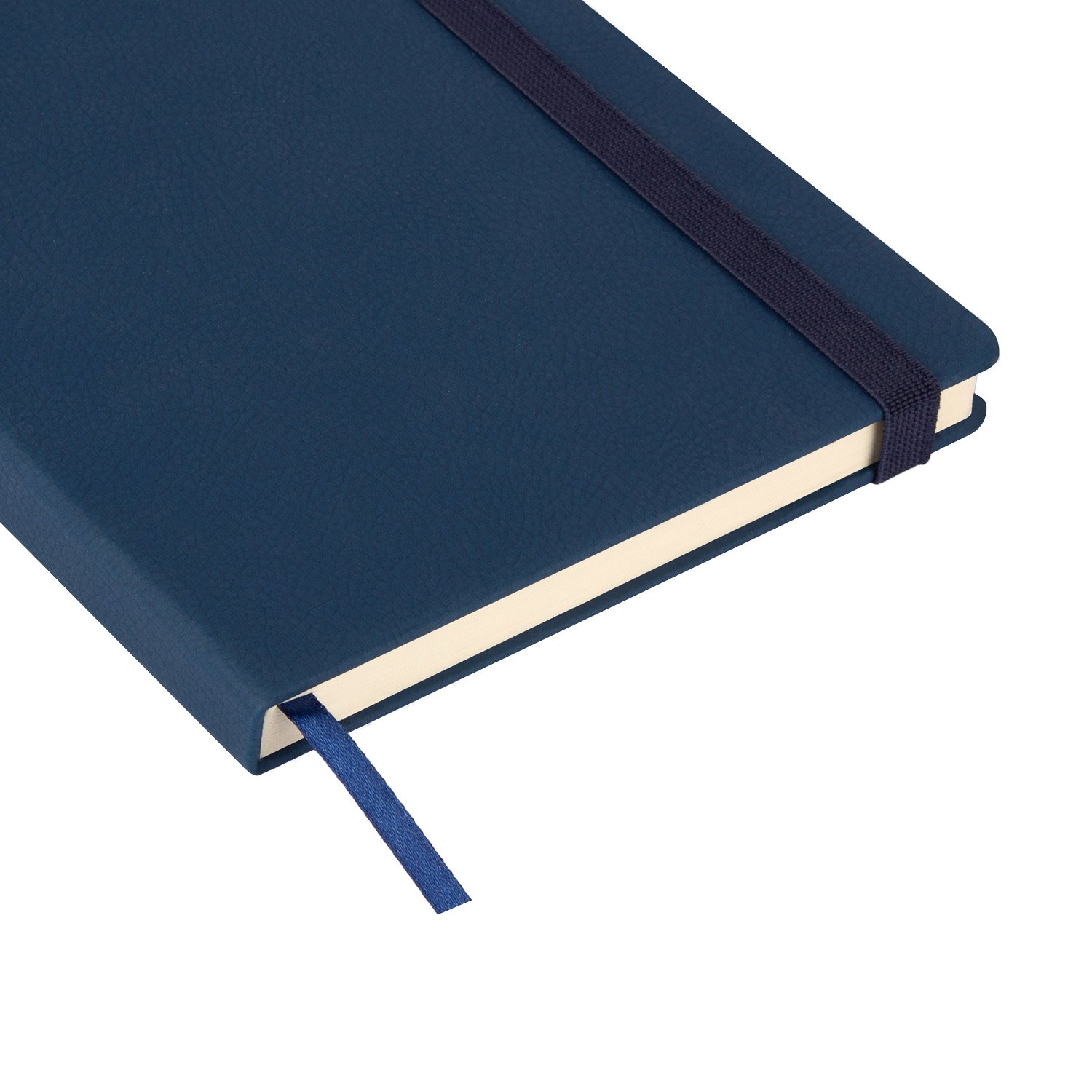 Ежедневник недатированный Marseille soft touch BtoBook, синий (без упаковки, без стикера)