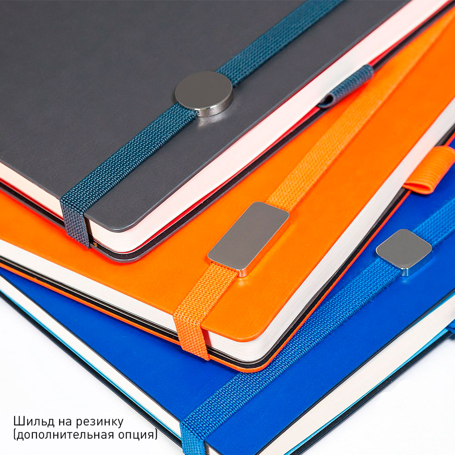 Ежедневник недатированный Latte soft touch BtoBook, синий (без упаковки, без стикера)