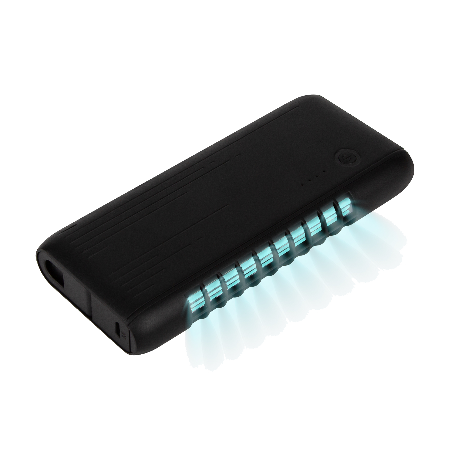 Внешний аккумулятор с встроенной УФ лампой Uno 6000 mAh, черный