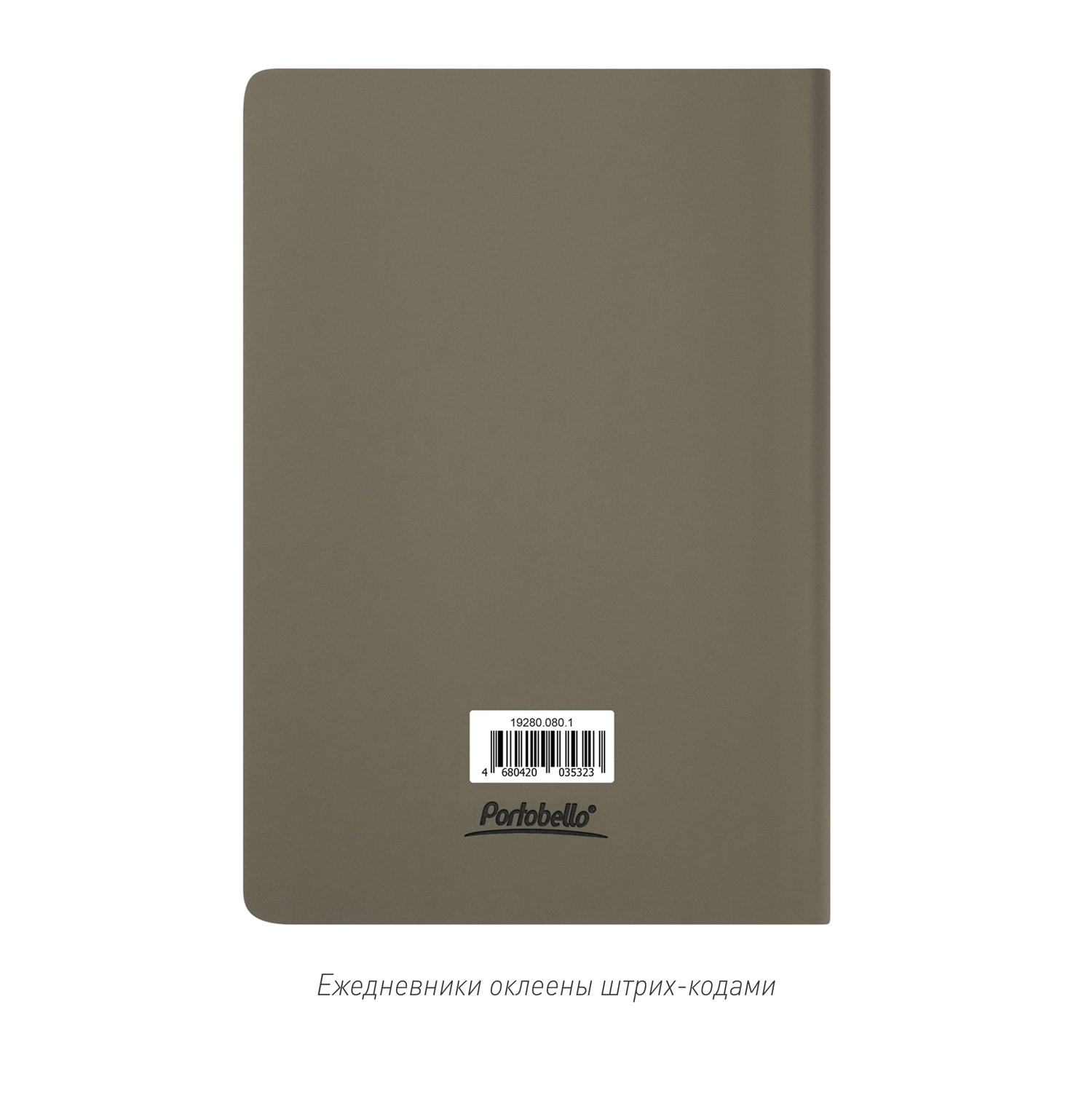 Ежедневник Spark недатированный, серый (без упаковки, без стикера)