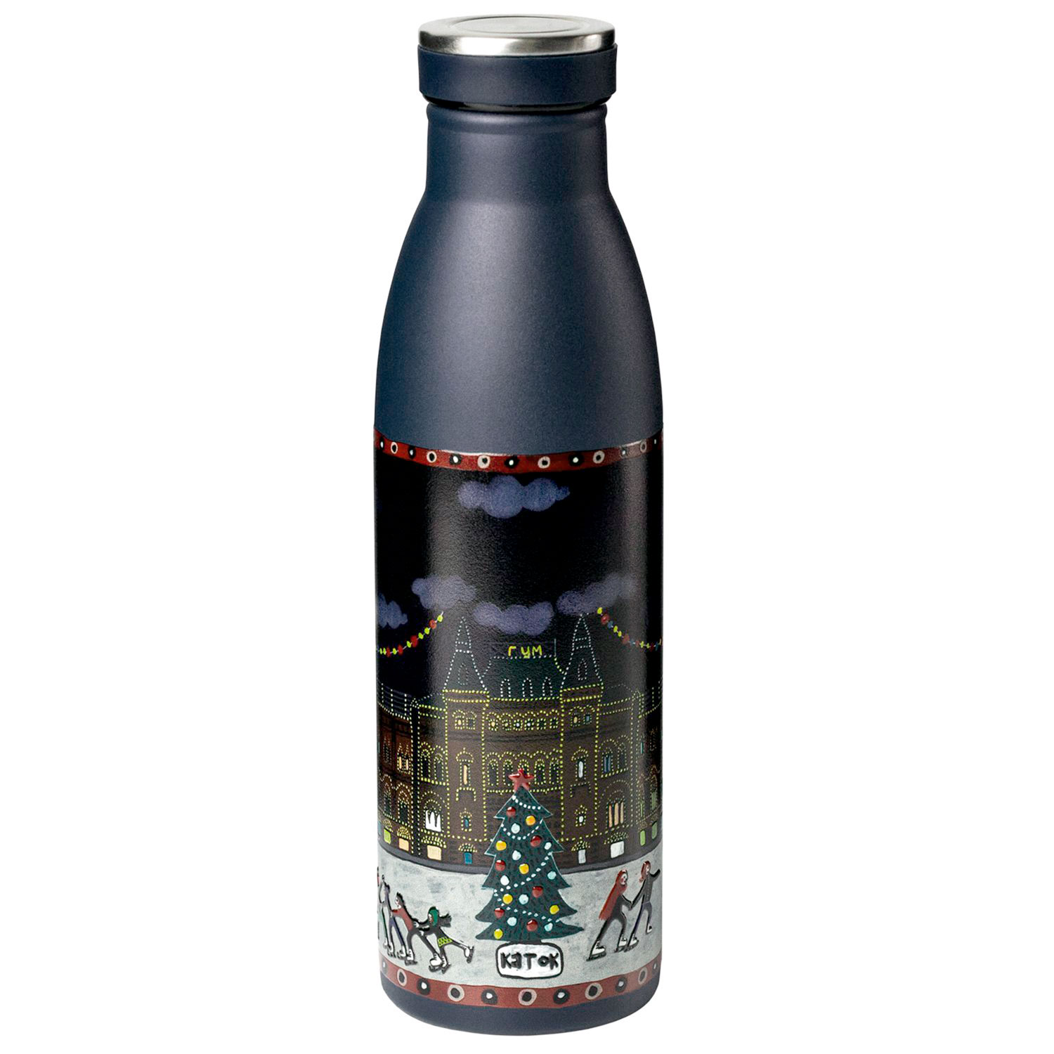 Термобутылка вакуумная герметичная, Libra, 500 ml, синяя