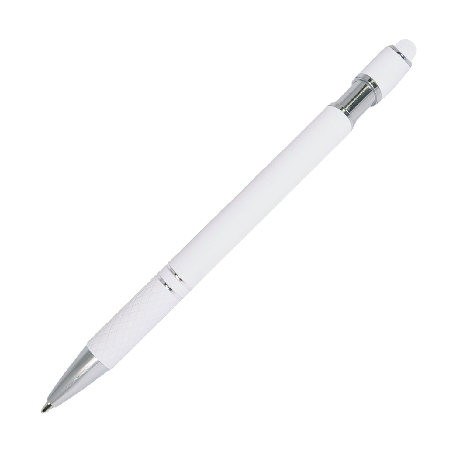 Шариковая ручка Comet, белая (белый стилус)