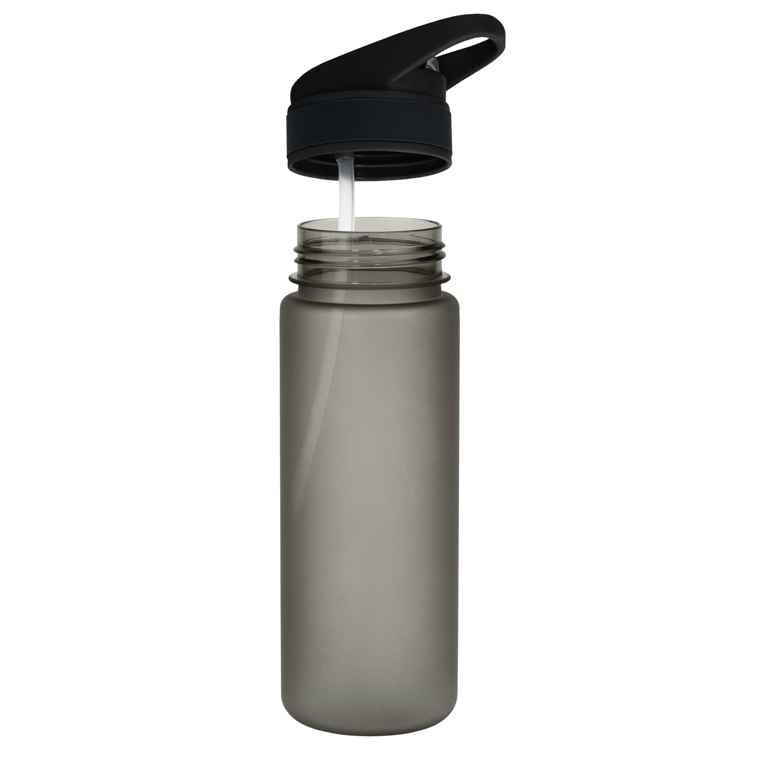 Спортивная бутылка для воды, Forza, 600 ml, черная