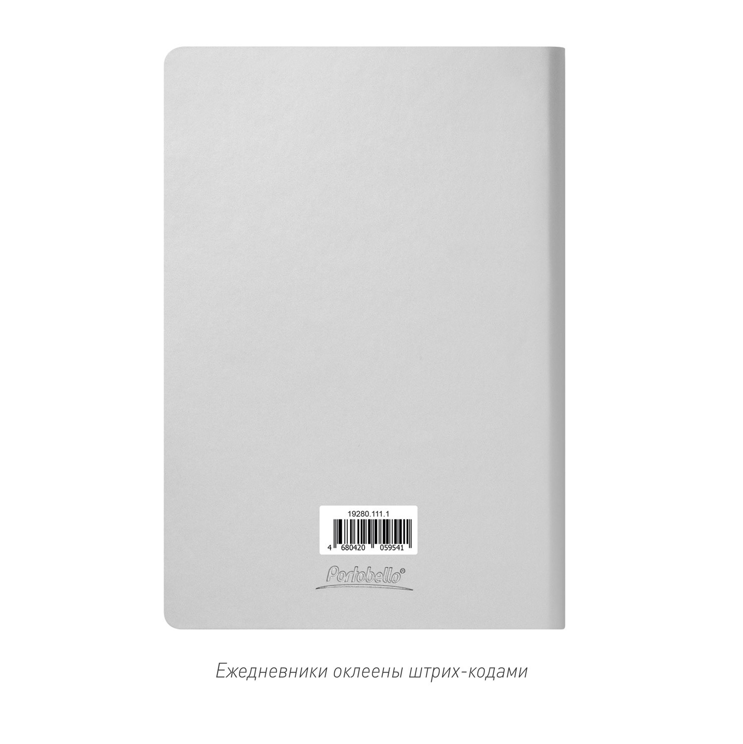 Ежедневник Spark недатированный, серебряный (без упаковки, без стикера)