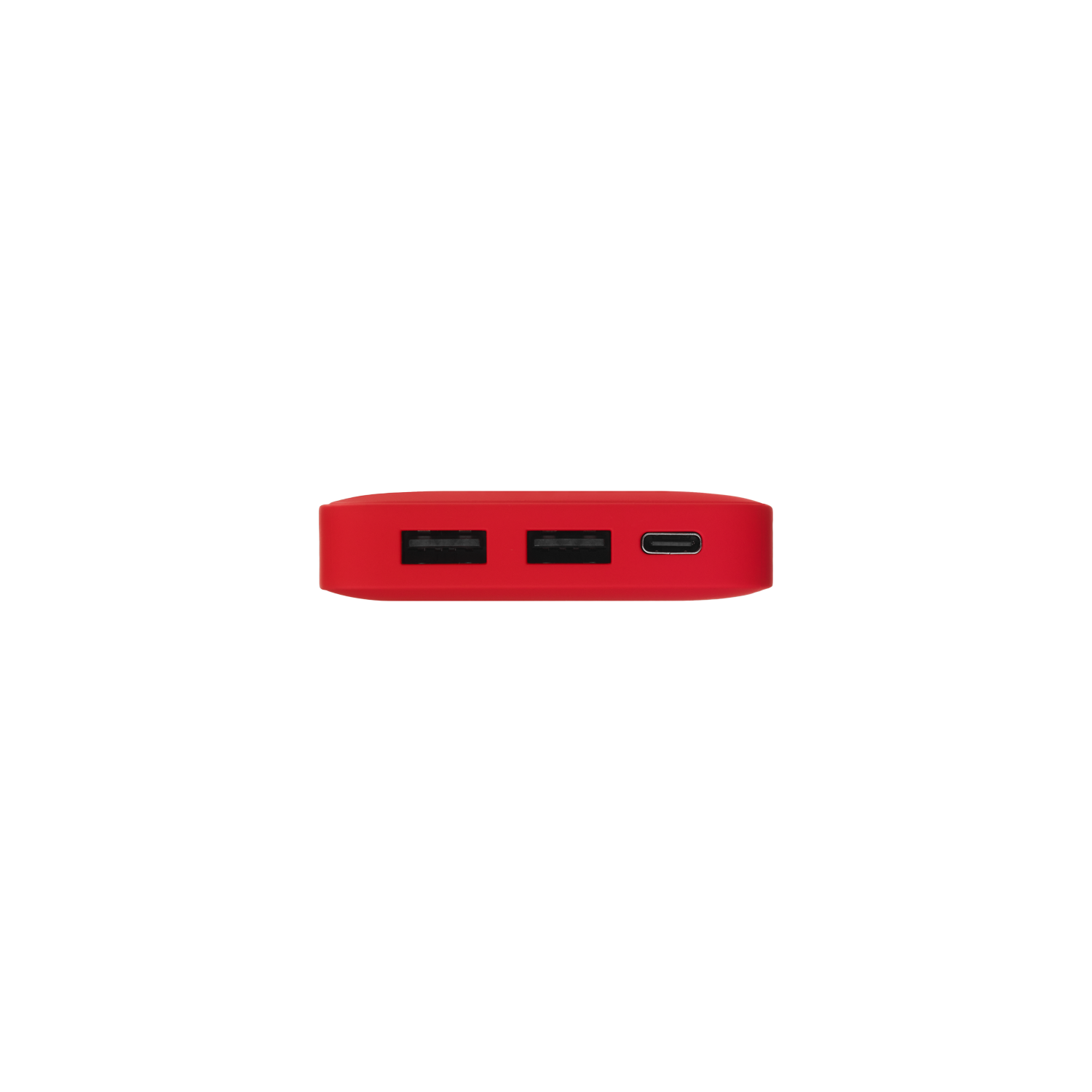 Внешний аккумулятор с подсветкой Ancor Plus 10000 mAh, красный