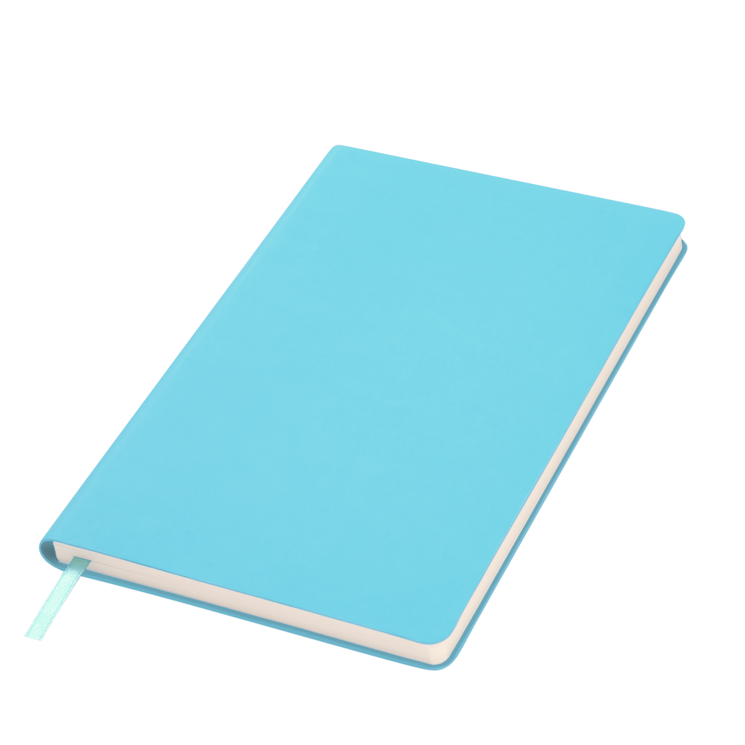 Ежедневник Spark недатированный, лазурный (с упаковкой, со стикерами)