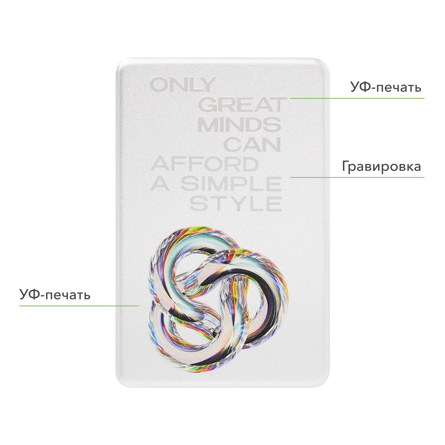 Внешний аккумулятор Atlantis PD Plus 10000mAh с функцией беспроводной зарядки 15W, серебряный