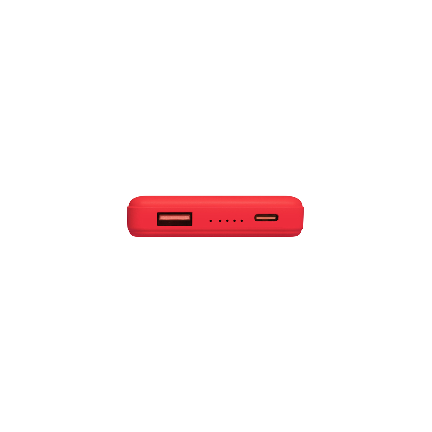 Внешний аккумулятор Largo PD 5000mAh с функцией беспроводной зарядки 15W, красный