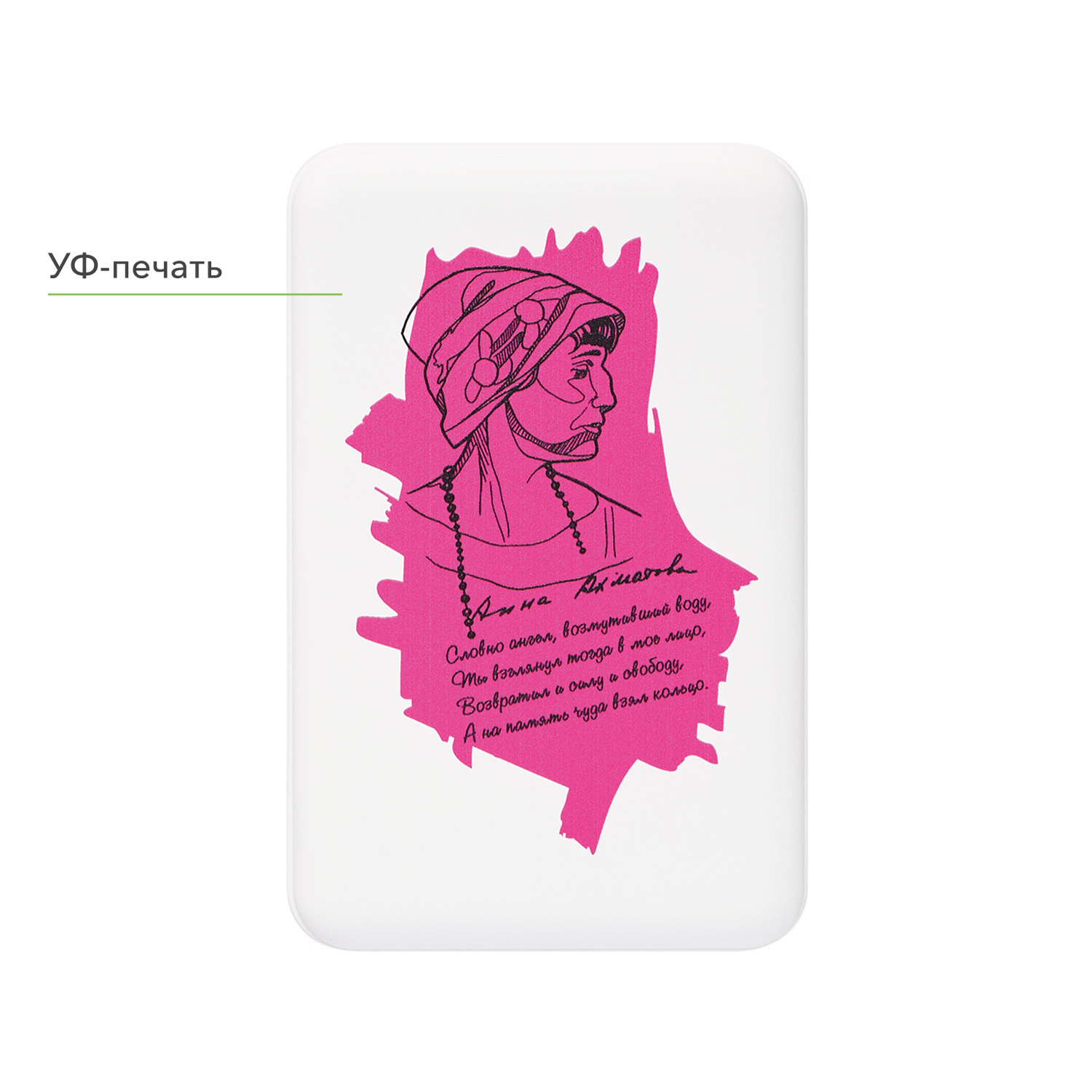 Внешний аккумулятор Largo PD 5000mAh с функцией беспроводной зарядки 15W, белый