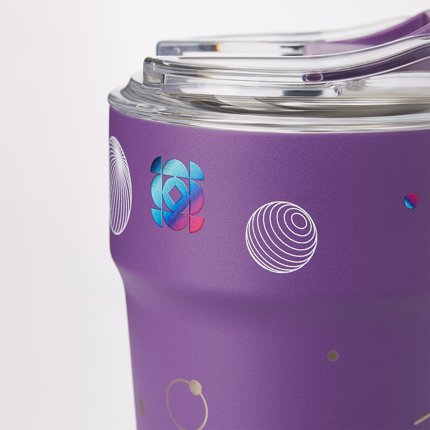 Термокружка вакуумная Monaco, фиолетовая