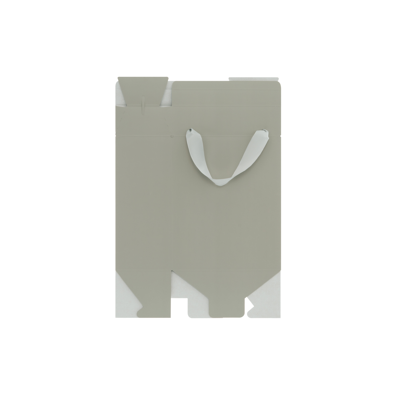 Подарочная коробка-пакет универсальная малая, серая