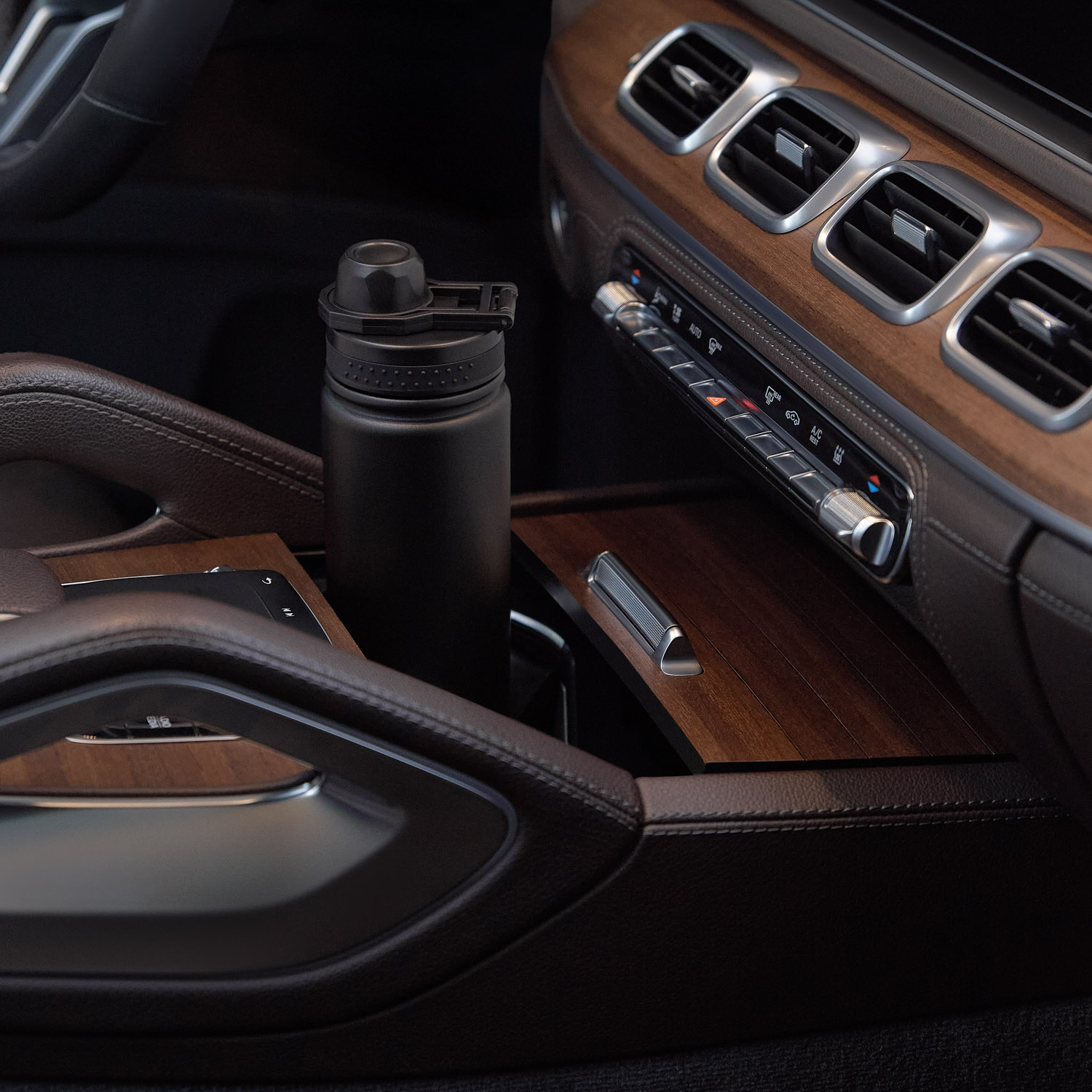 Термобутылка вакуумная герметичная Savona, черная