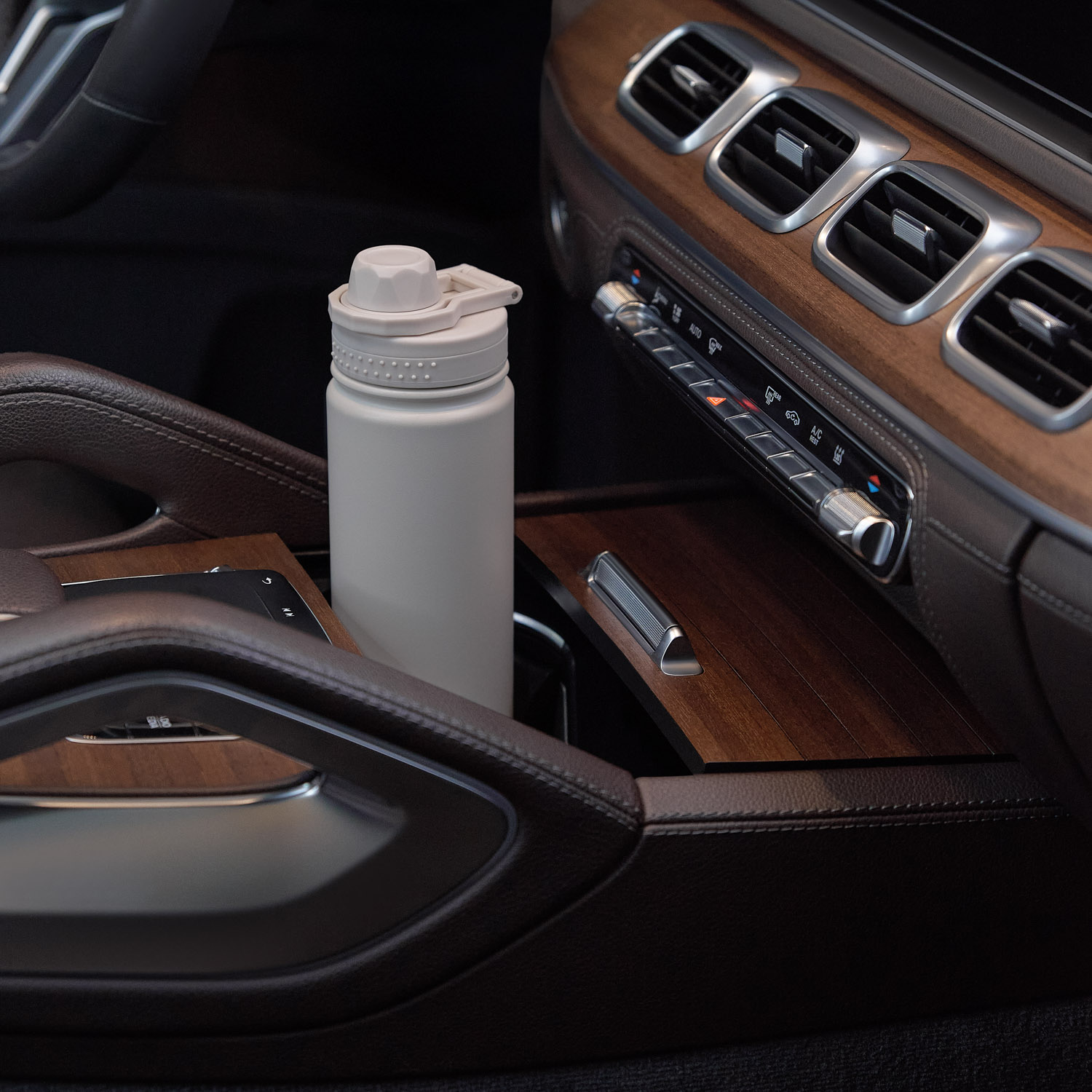 Термобутылка вакуумная герметичная Savona, бежевая