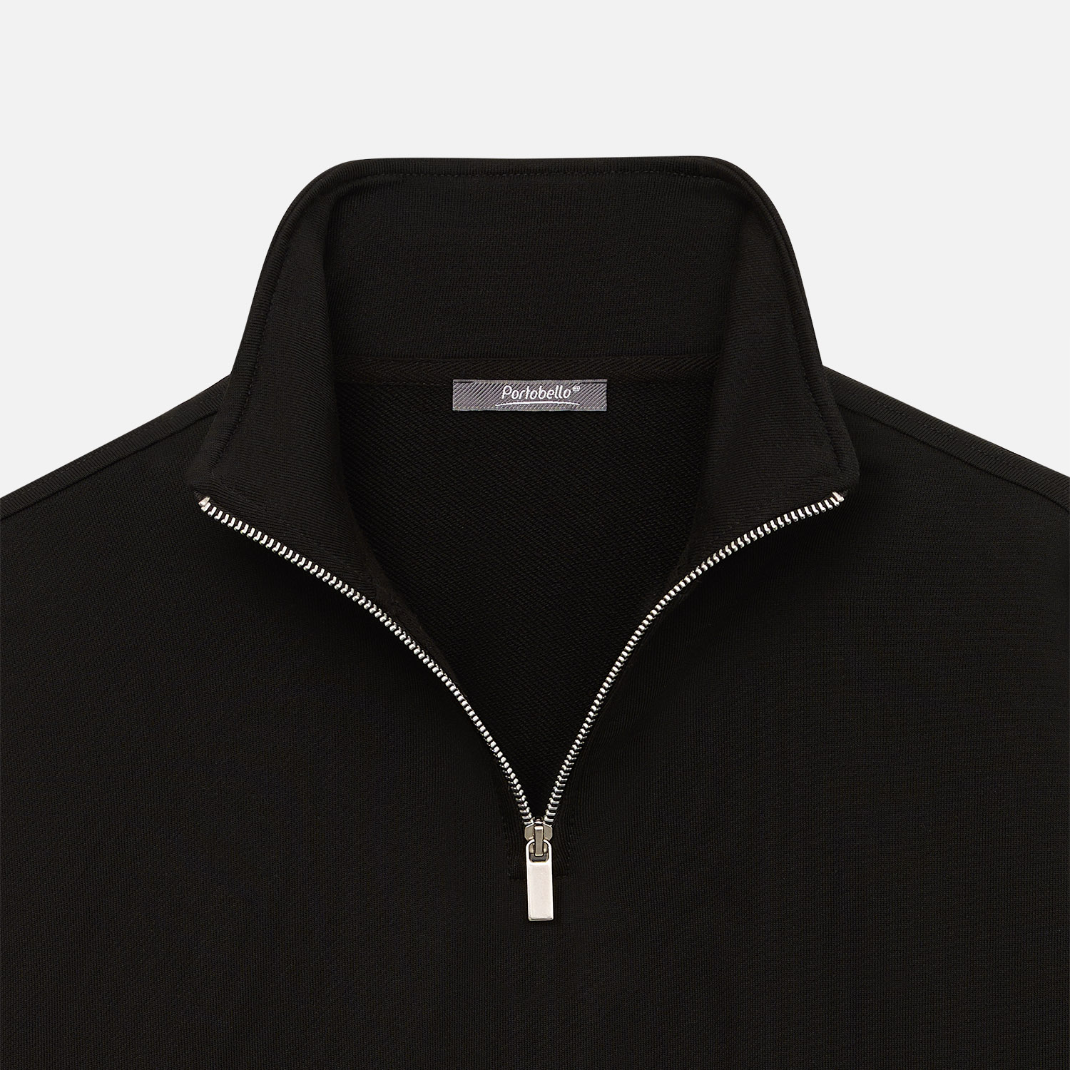 Толстовка на молнии унисекс FLOW, черная, размер 3XL/4XL