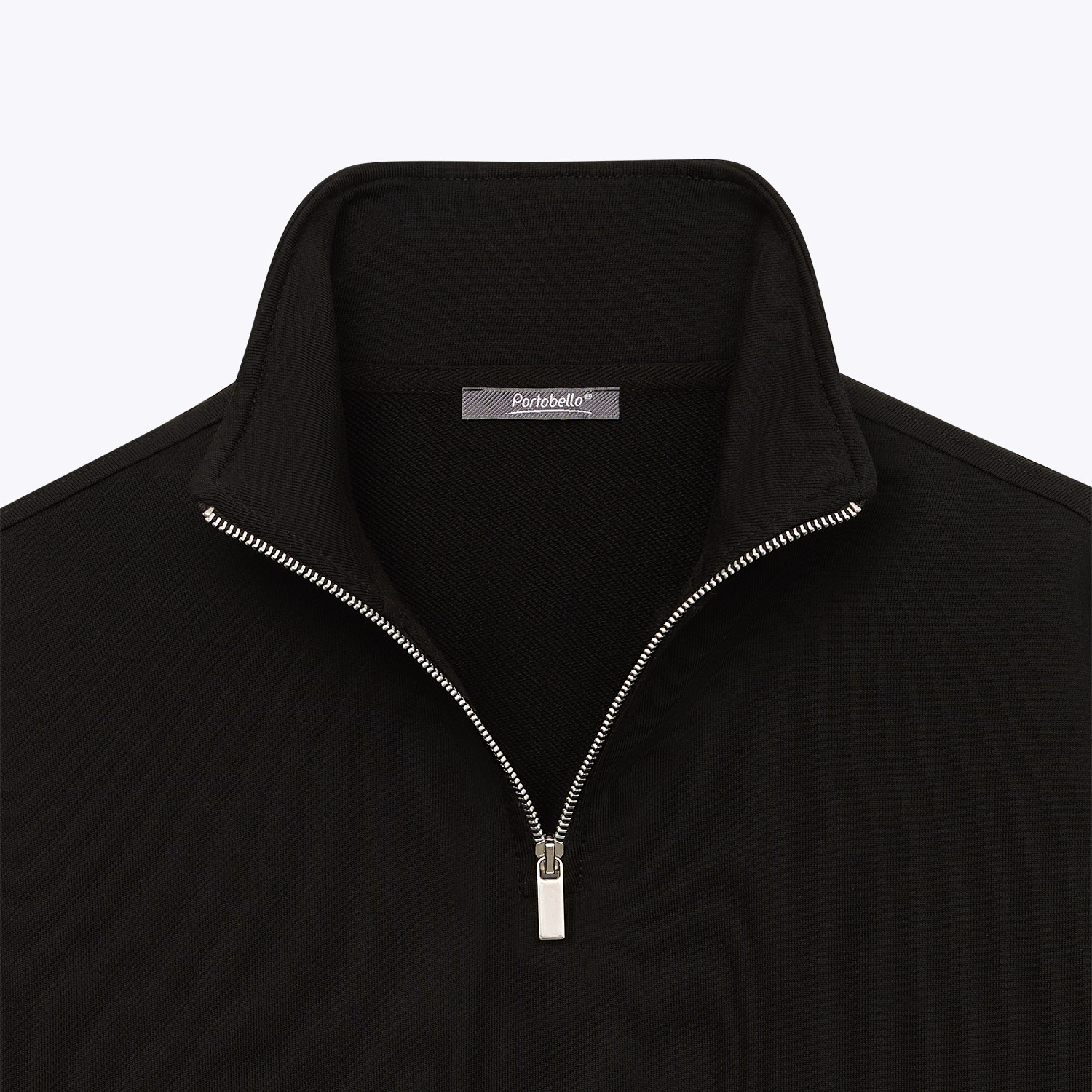Толстовка на молнии унисекс FLOW, черная, размер 3XL/4XL