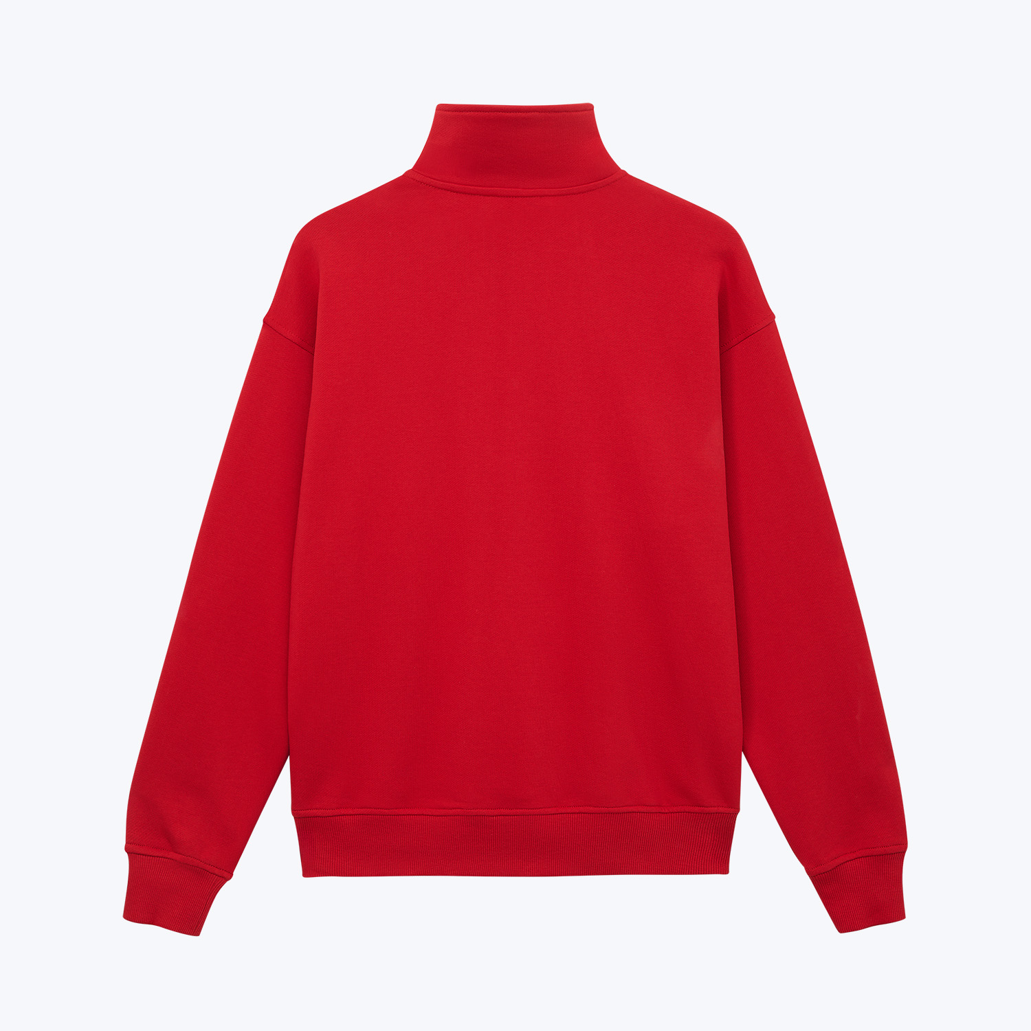 Толстовка на молнии унисекс FLOW, красная, размер 3XL/4XL