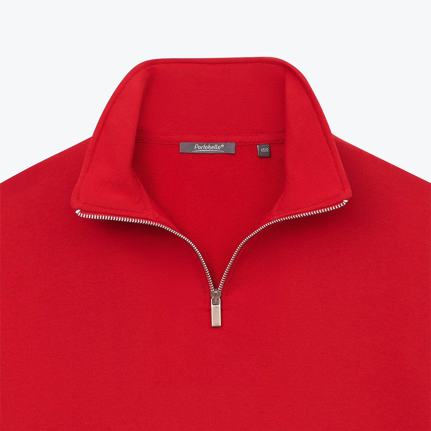 Толстовка на молнии унисекс FLOW, красная, размер 3XL/4XL