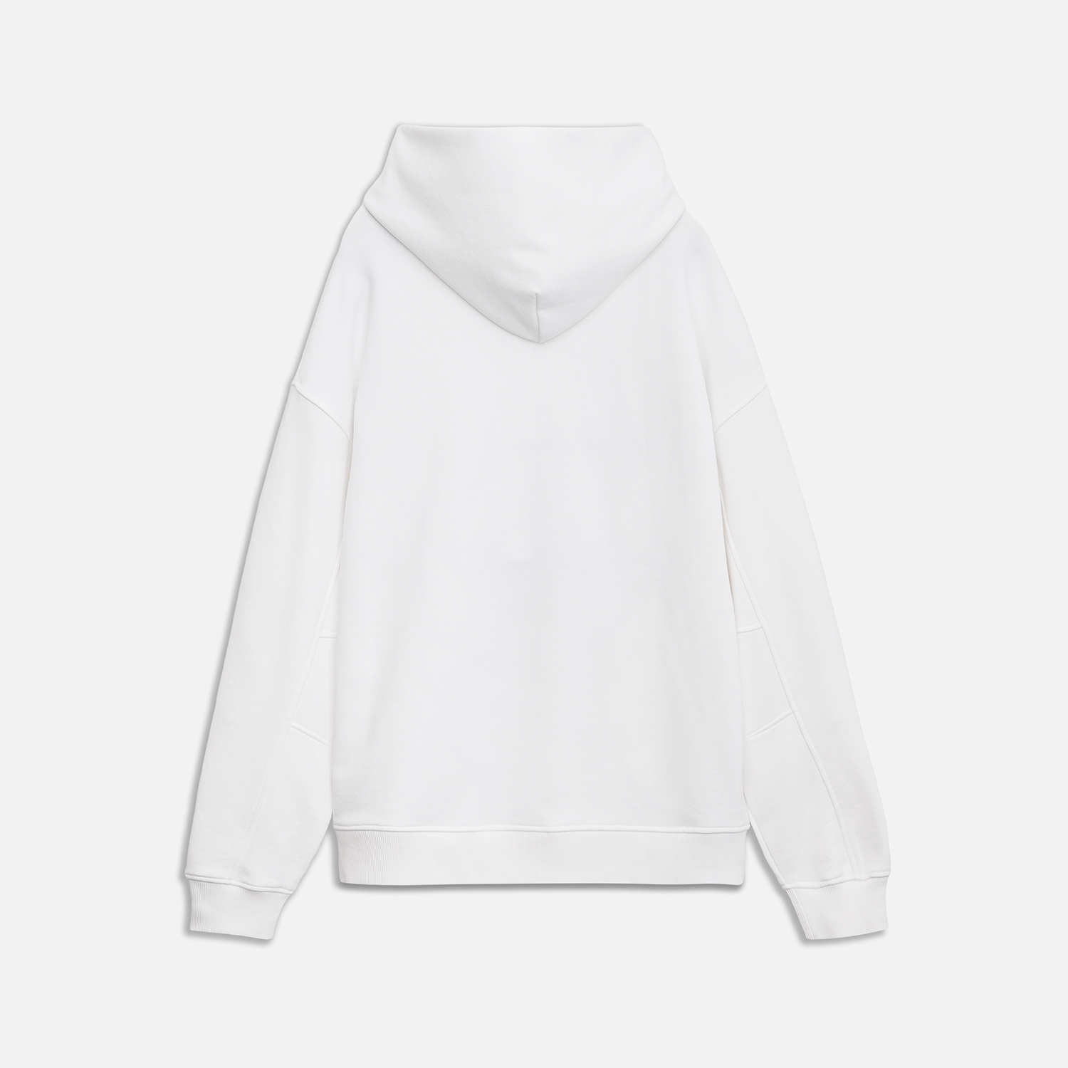Худи оверсайз унисекс FUSION, белый, размер 3XL/4XL