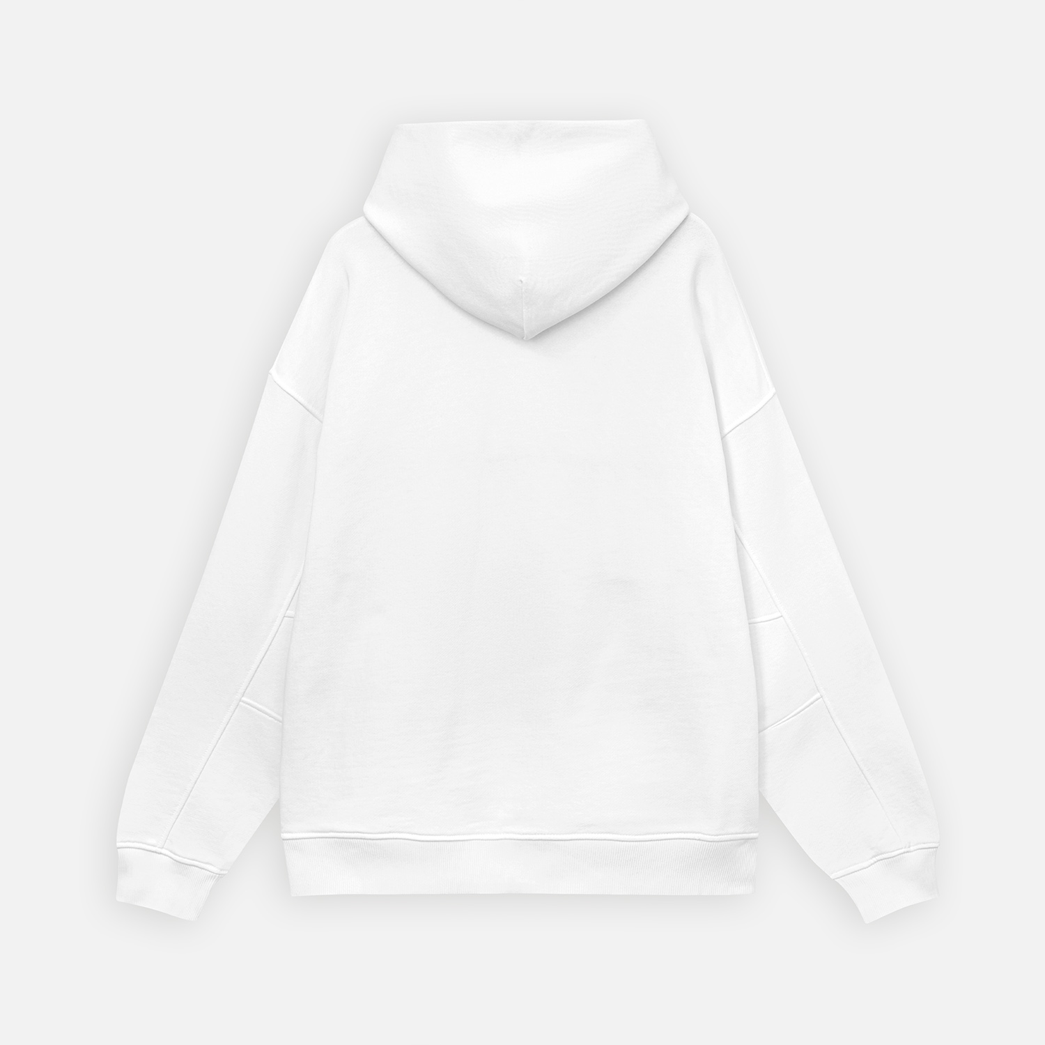 Худи оверсайз унисекс FUSION, белый, размер 3XL/4XL