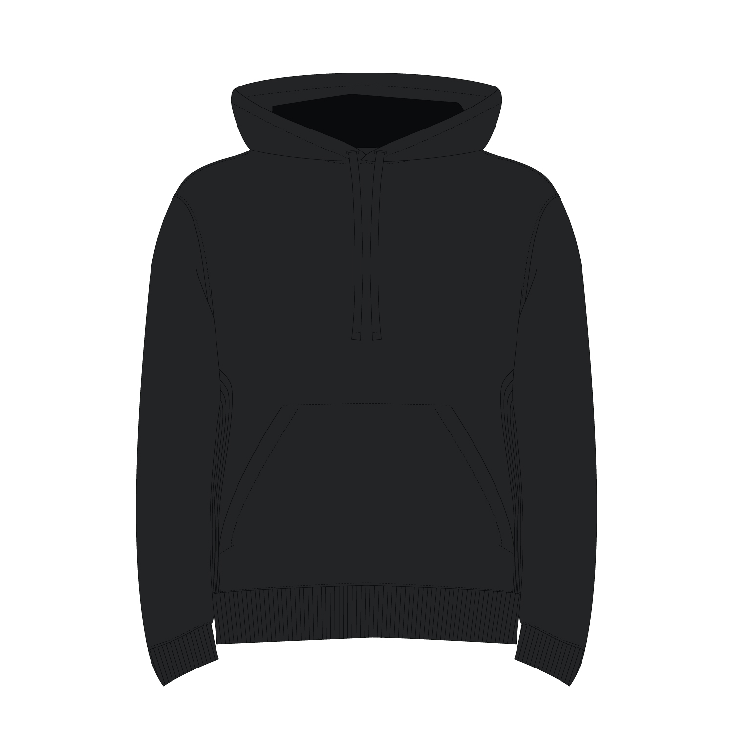 Худи релакс унисекс ADVENTURE, черный, размер 3XL/4XL