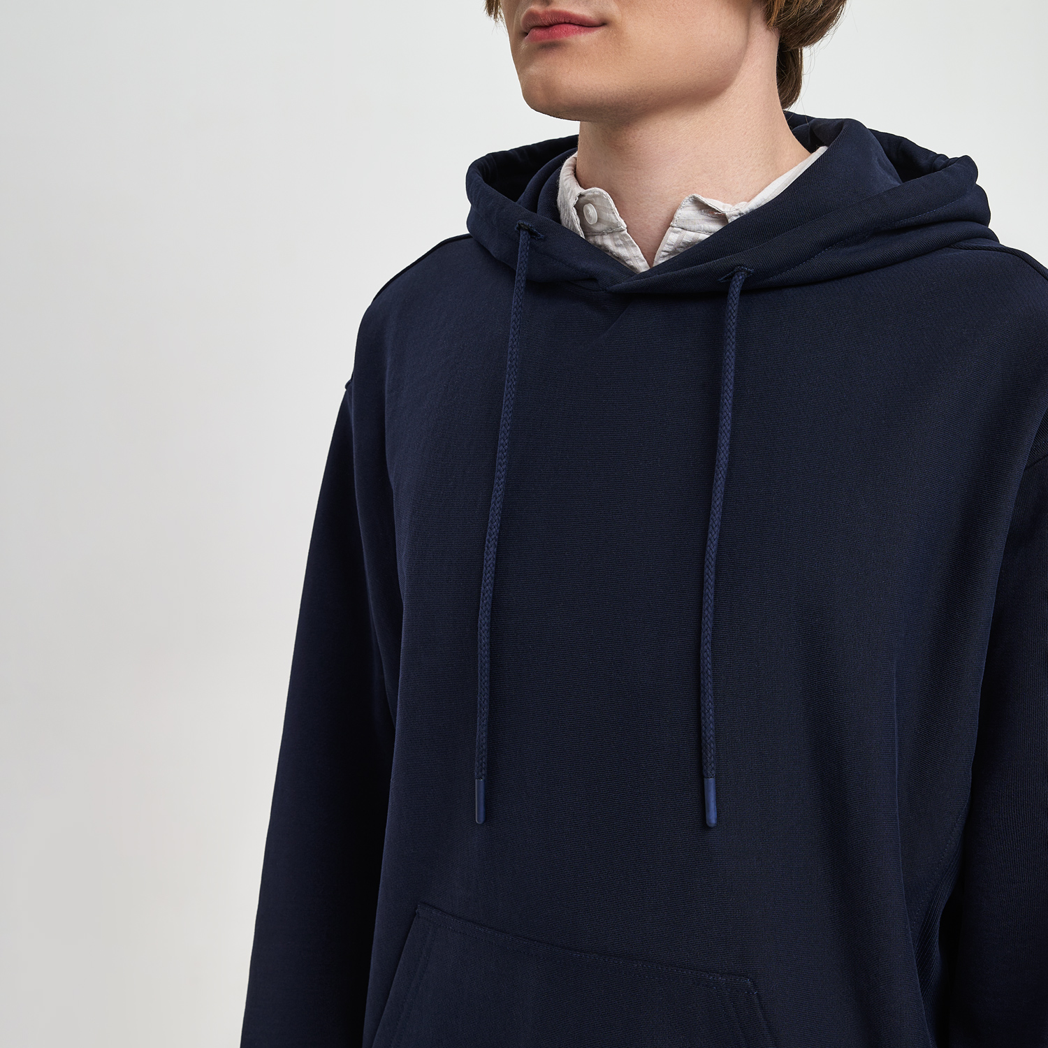Худи релакс унисекс ADVENTURE, темно-синий, размер 3XL/4XL
