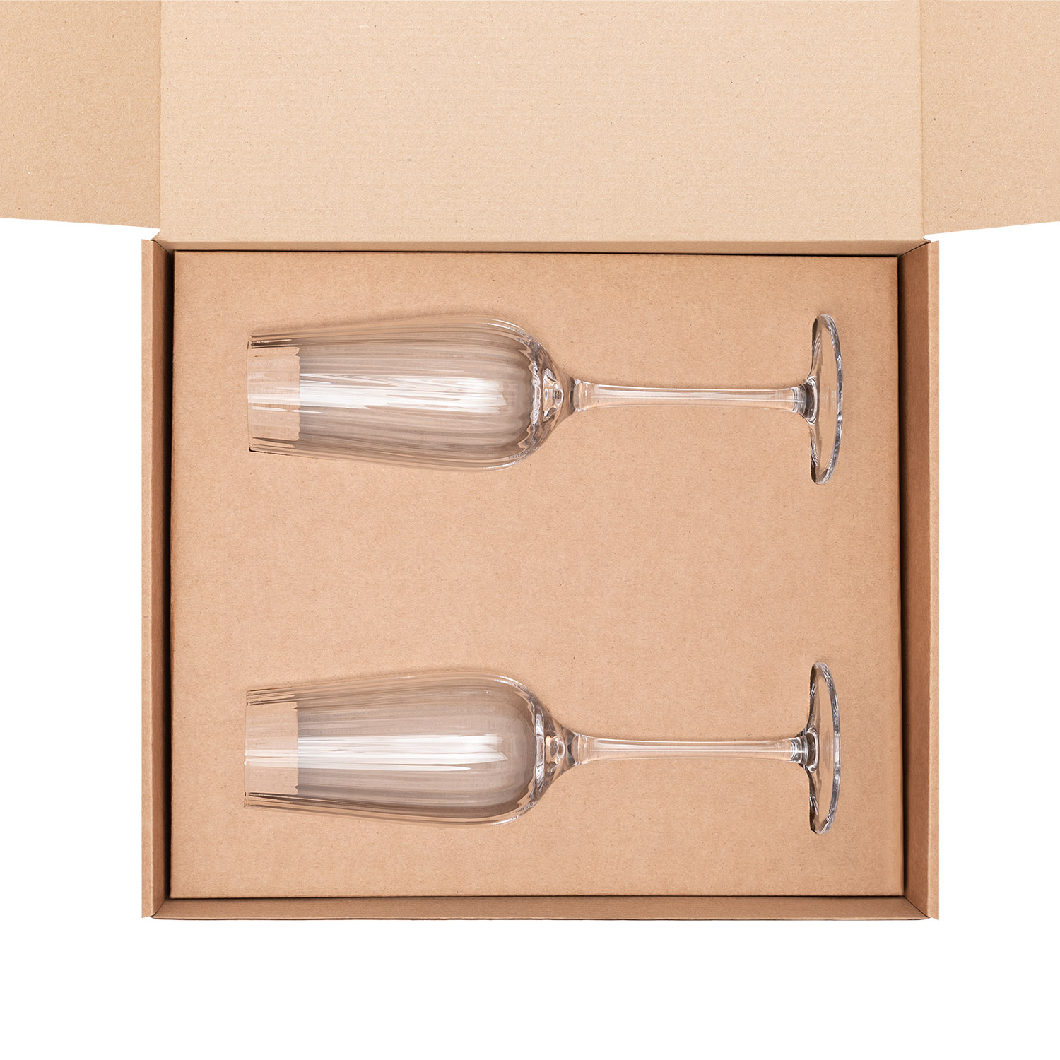 Подарочный набор 2 бокала для шампанского Blanche