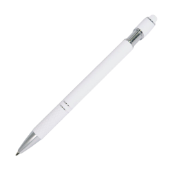 Шариковая ручка Comet, белая (белый стилус)