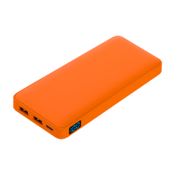 Внешний аккумулятор с подсветкой Ancor Plus 10000 mAh, оранжевый