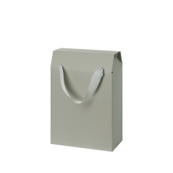 Подарочная коробка-пакет универсальная малая, серая