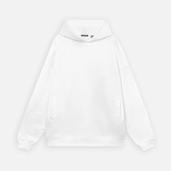 Худи оверсайз унисекс FUSION, белый, размер 3XL/4XL