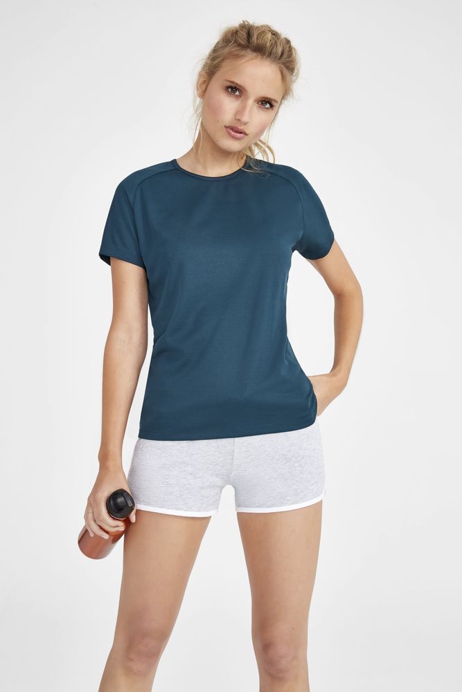 Футболка женская Sporty Women 140 белая, размер S