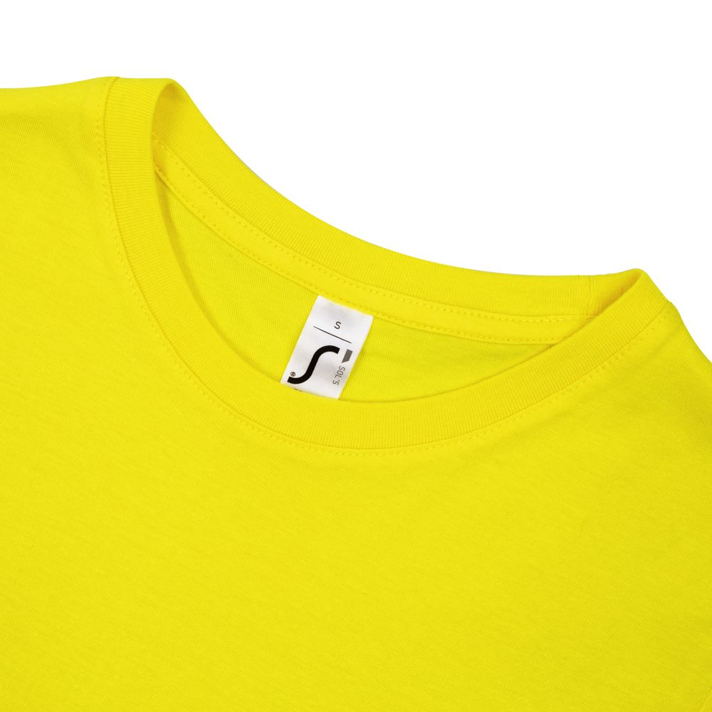 Футболка женская Regent Women лимонно-желтая, размер XL