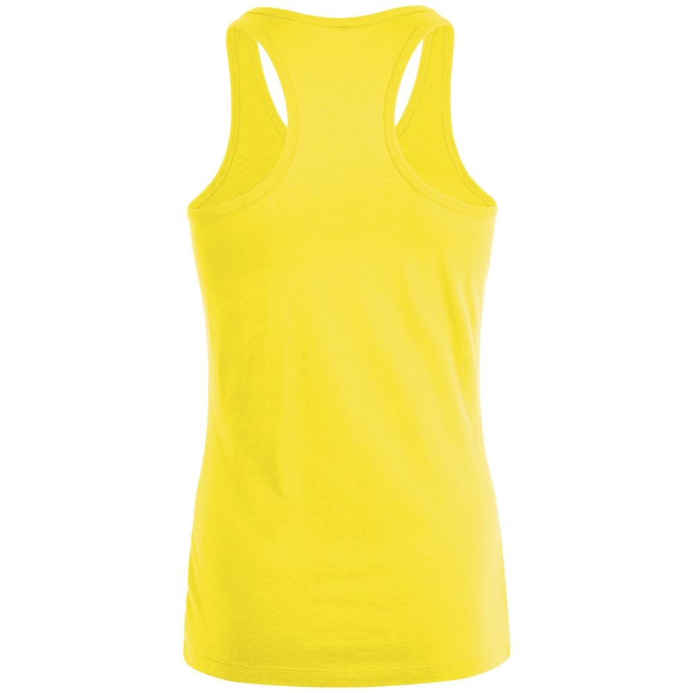 Майка женская Justin Women лимонно-желтая, размер L