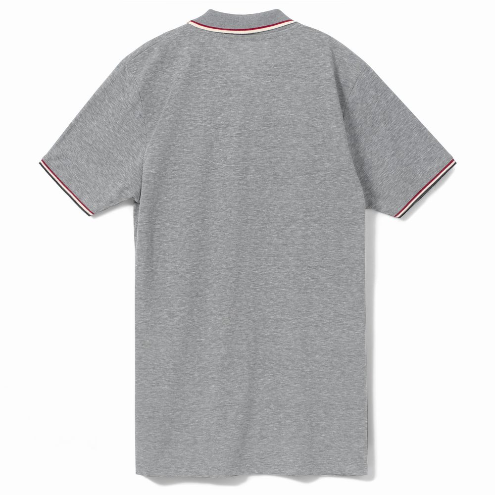 Рубашка поло мужская Paname Men черный меланж, размер XXL