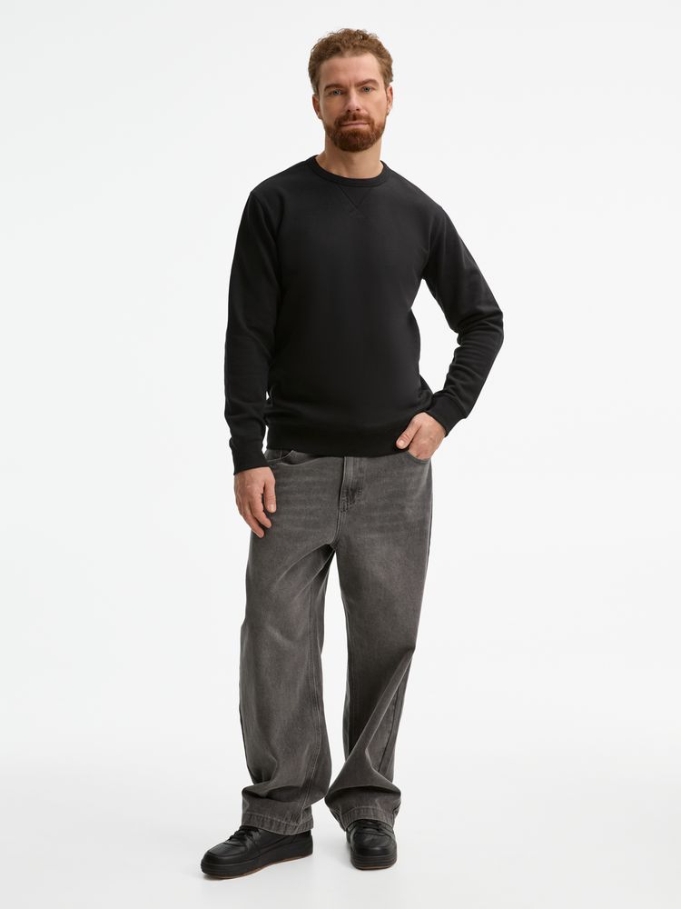 Толстовка унисекс Sully черная, размер XS