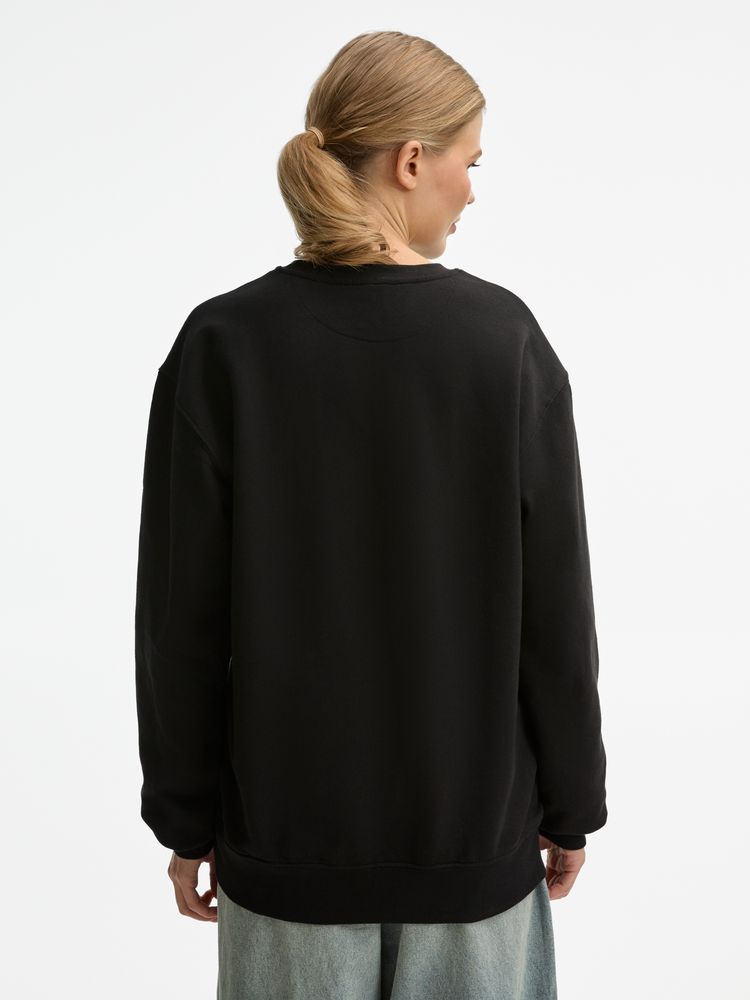 Свитшот унисекс Columbia, черный, размер S