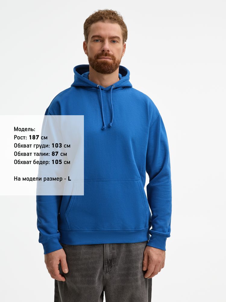 Худи унисекс Condor, ярко-синее, размер XXL