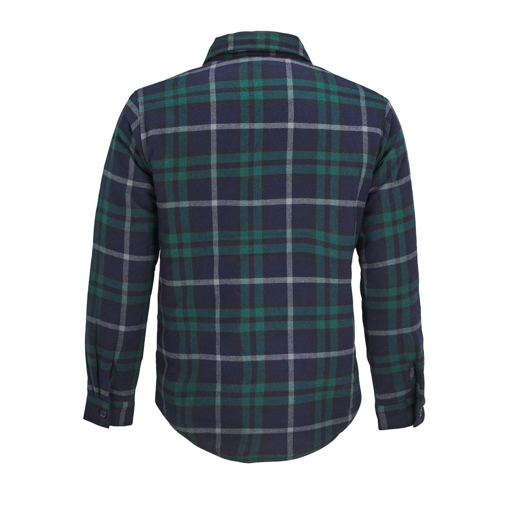 Куртка-рубашка оверсайз унисекс Noah, темно-зеленая, размер 1 (M/L)