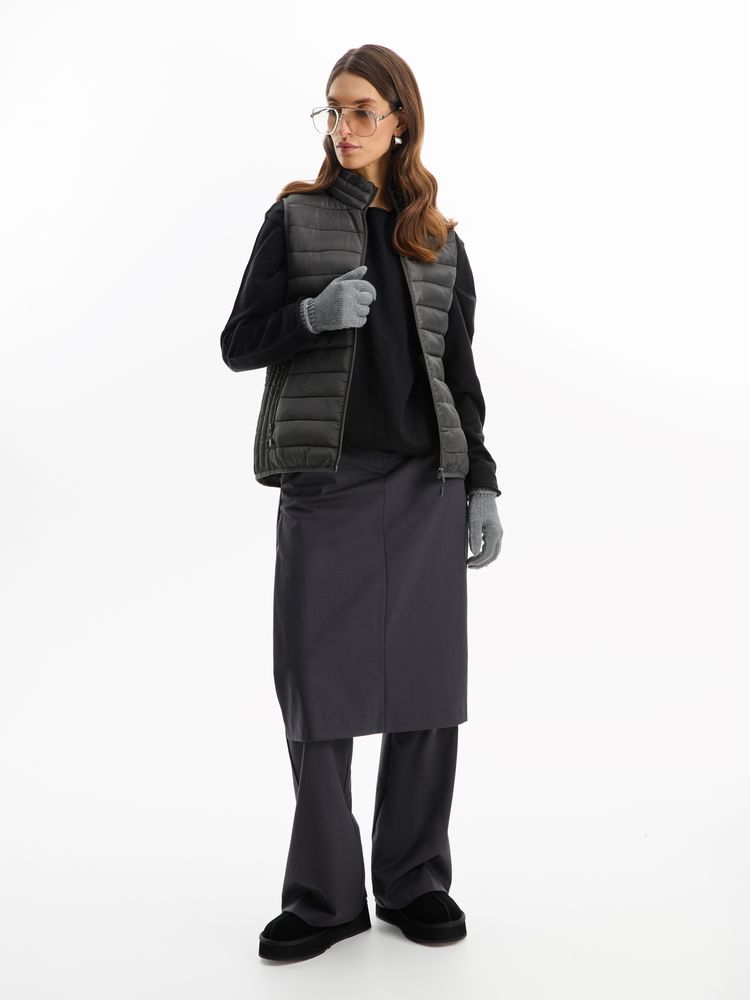 Жилет женский Stream BW Women, темно-серый, размер M