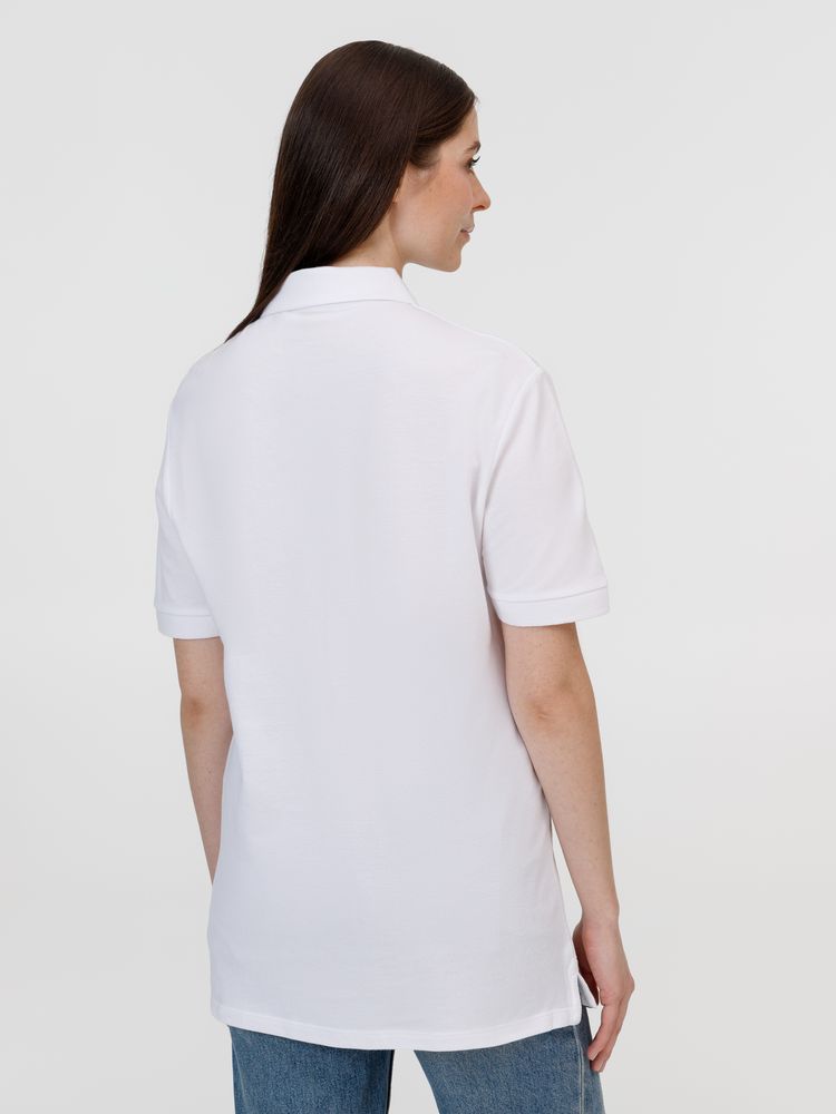Рубашка поло унисекс Pacific, белая, размер L