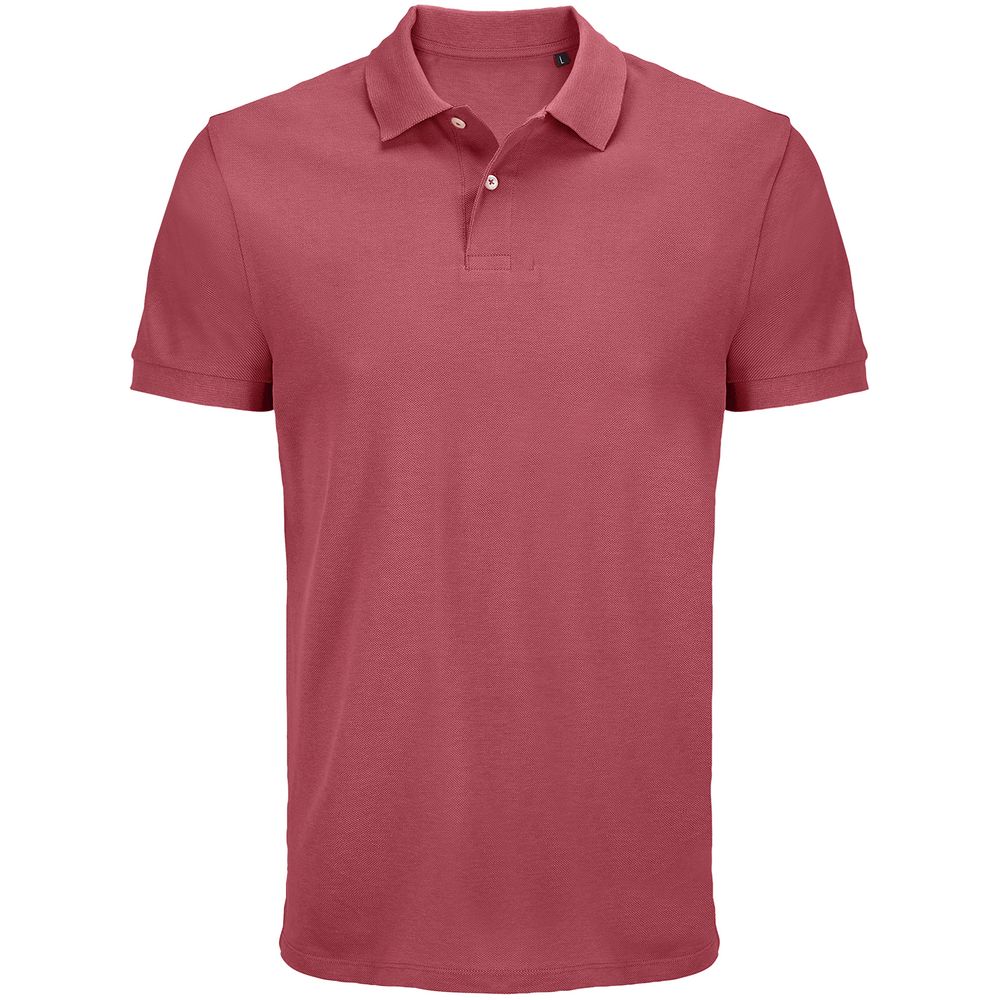 Рубашка поло унисекс Pacific, розовая (лососевая), размер XXL