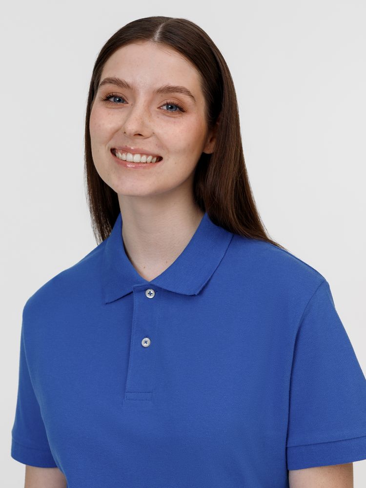Рубашка поло унисекс Pacific, ярко-синяя (royal), размер 5XL